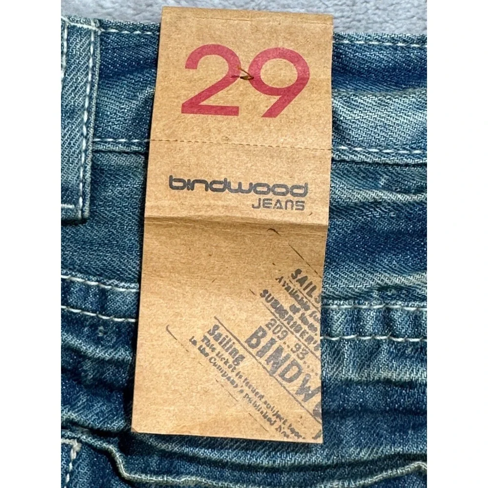 Vintage Bindwood Denim Capris NWT McBling Cyber Grunge Cropped Jeans 29 NWT